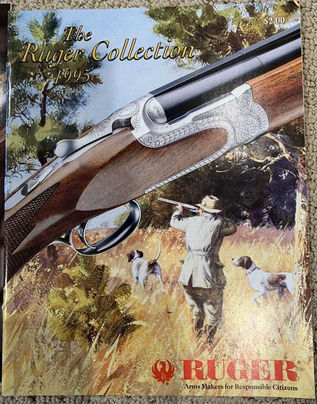 1995 Ruger Vintage Firearms catalog 