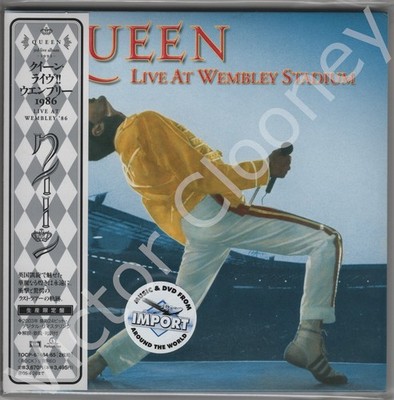 QUEEN. Live At Wembley Stadium '86 Japan 2004 Mini-LP-Sleeve 2-CD TOCP-67464~65