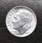 1948-D 10c SILVER Roosevelt Dime. GEM BU   (R013) FREE ship