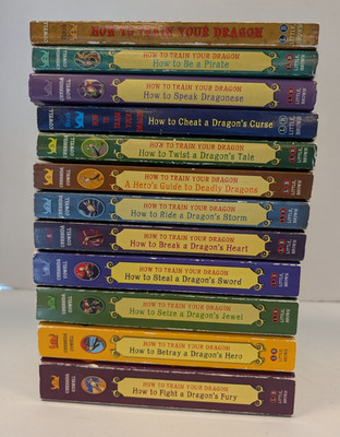 How to Train Your Dragon:  Complete Set 1-12 by Cressida Cowell PB+HC