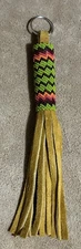 Beautiful Native American Lakota Sioux Beaded Key Chain.