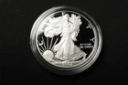 NobleSpirit GEM BU 2002 W American Silver Eagle PROOF 1oz .999 w Box & CoA #4
