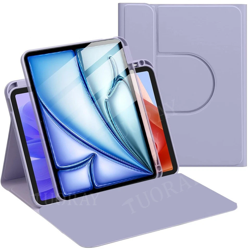 Leather Stand Case Cover For Apple iPad Pro Air 11" 2024 7/8/9/10th Generation - Image 4 of 4