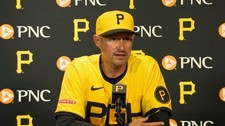 Pittsburgh Pirates Manager Don Kelly Used City Connect Hat 