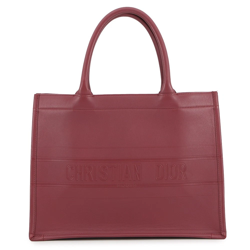 Dior — Dior Book tote Size Medium Calf Leather New Griotte M1296ZGSB