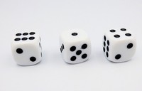 3Er Pack Senioren-WüRfel GroßE WüRfel SpielwüRfel AugenwüRfel Mit GroßEn Punkten