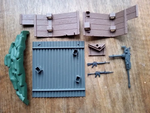GI Joe 1986 Outpost Defender Battle Station Accessory Parts Hasbro Original