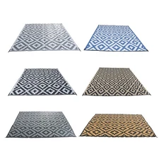 Waterproof Outdoor Rug Outdoor Plastic Straw Rug For Camping Deck RV Mat Carpet
