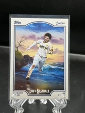 2025 Topps x Bob Ross The Joy of Baseball Jackson Merrill Happy Mistakes Fro SSP