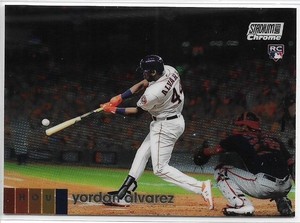 2020 Topps Stadium Club Chrome Yordan Alvarez #69 Rookie Card Houston Astros