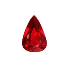 Mozambique Pear Red Ruby 4.10CT