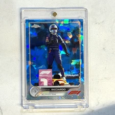 2022 Topps Chrome Sapphire Formula 1 F1 #28 Daniel Ricciardo Image Variation Sp