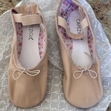 Capezio 205 Ballet Pink Leather Ballet Shoes Size 4 MPN 205 Dance Footwear, New