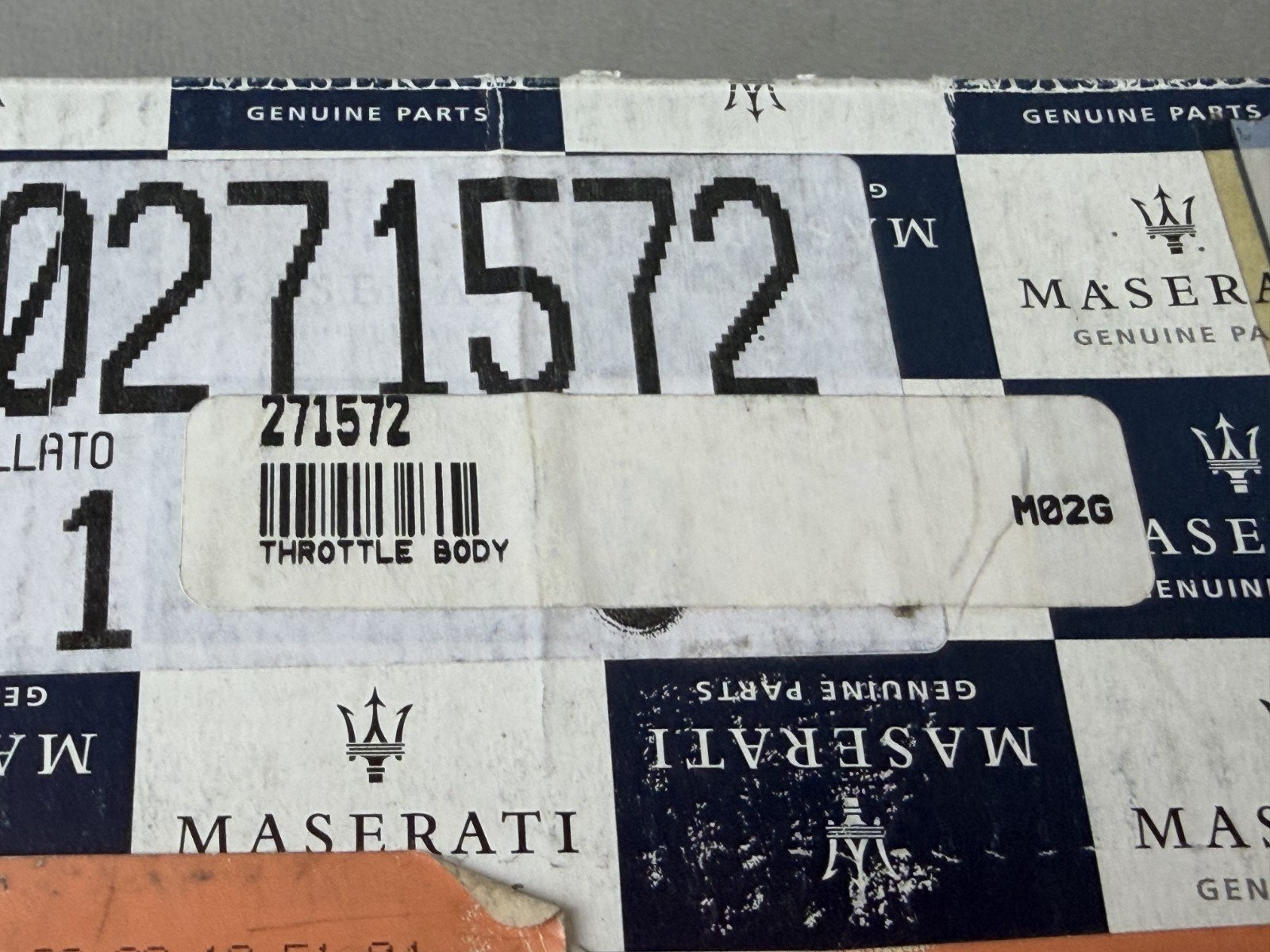 New! 2013+ Maserati Quattroporte GTS Throttle Body (271572)