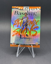 Topps Finest 2025-26 Baseline Autographs Rookie Rasheer Fleming Suns #BA-RF /25