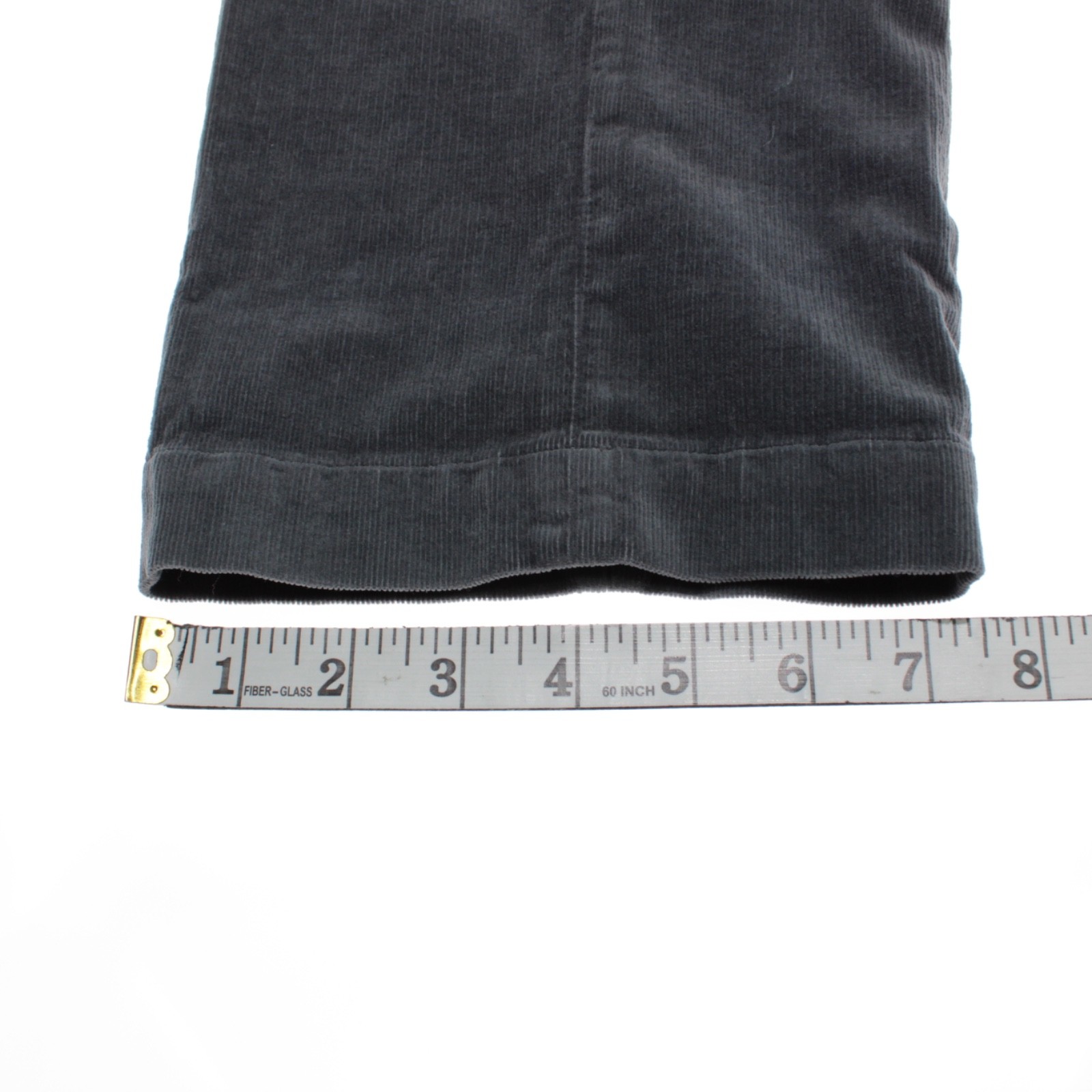 Mason's NWT Chinos / Casual Pants Size 52 (36 US) In Solid Gray Corduroy