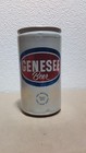 Genesee Blue Border Beer Can, empty, by Genesee Brewing Co., Rochester, NY  — photo 1