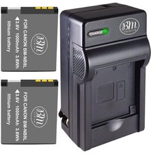 BM NB8L 2X Battery  Charger For Canon PowerShot A3000 IS A3100 IS A3300 IS