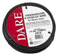 Electric Fence Underground and Hook-Up Wire,Double Insulated,14-Ga.,165-Ft. - 22