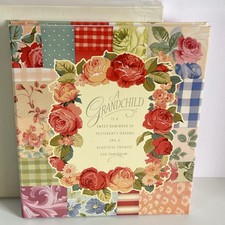 Vtg Hallmark Keepsake Lg Scrapbook Photo Album NEW OPEN BOX Grandparents Floral