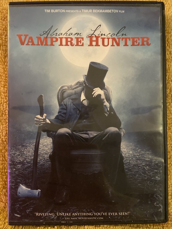 Abraham Lincoln: Vampire Hunter (2012) (Action/ Horror) - DVD (New Sealed)