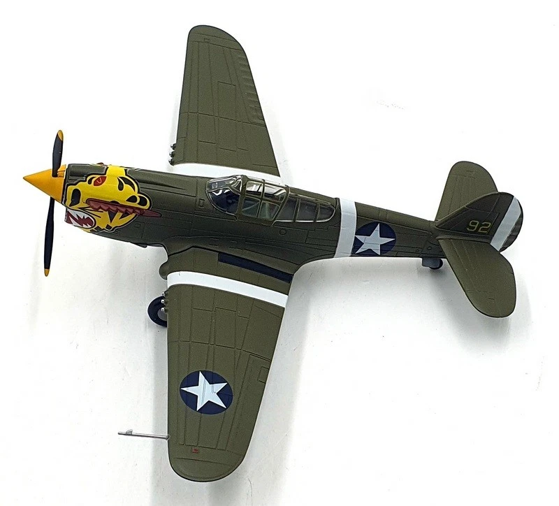 Franklin Mint 1/48 Scale B11B544 - P40 Warhawk Plane - Aleutian Tigers - Image 4 of 4