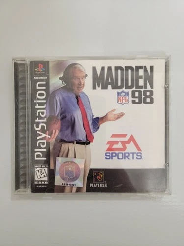 EA Sports Madden NFL 98 (1997) Sony Playstation Complete In Box