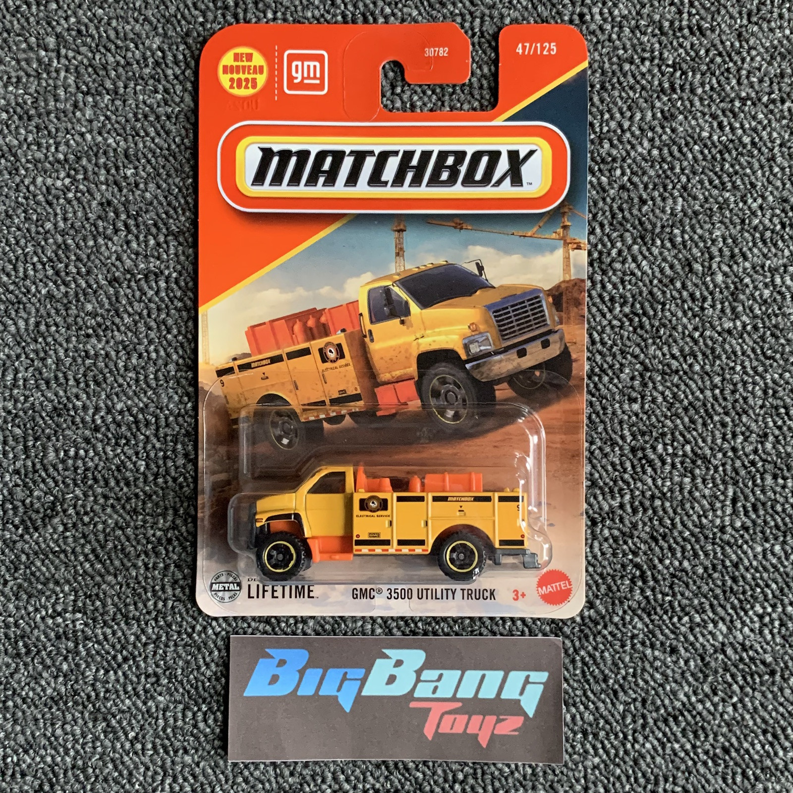 Matchbox GMC 3500 Utility Truck #47 Basic Mainline 2025 Case F/G