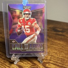 2021 Panini Playoff - Call to Arms Patrick Mahomes II #CA-PMA Purple Prizm 🔥