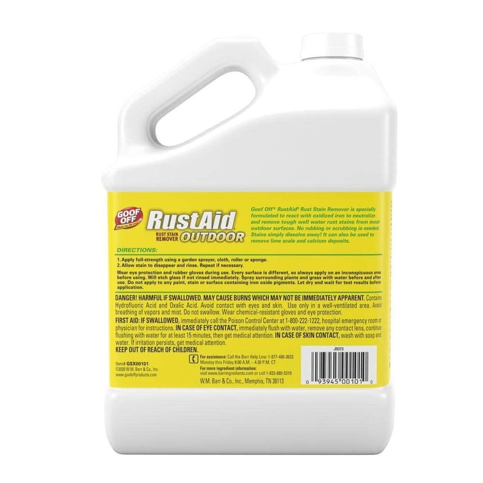 1 Gal. RustAid Outdoor Rust Stain Remover | eBay