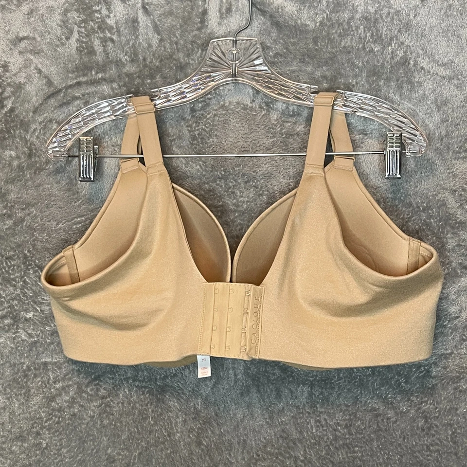 Sujetador con aros Cacique para mujer liso satinado Boost Summergible correa ancha soporte 42DD Foto 2 de 4