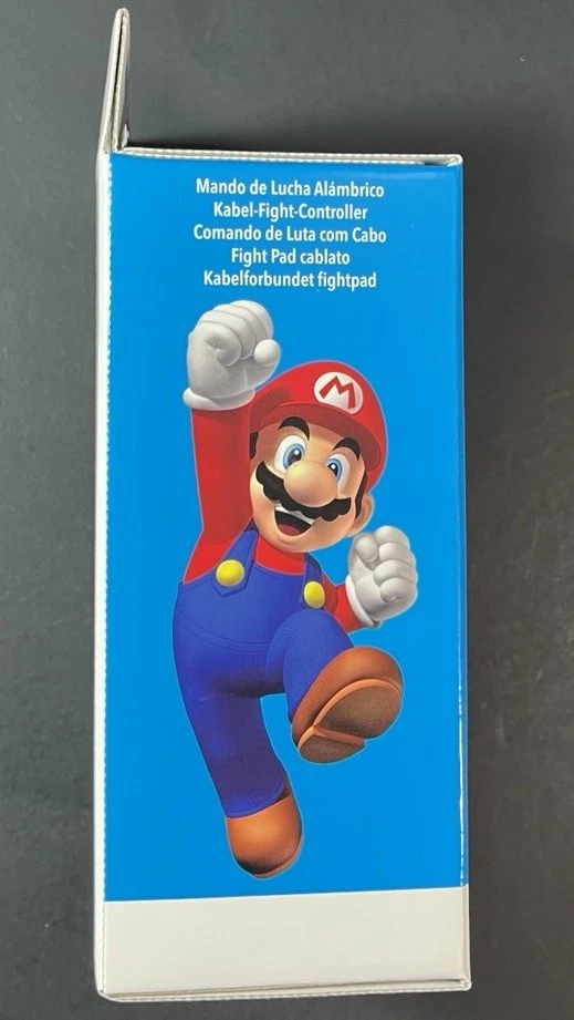 Official Nintendo Wii U WIRED Fight Pad [ Mario Red ] NEW - Image 3 of 4