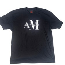 After Midnight T Shirt XL Black Short Sleeve Crewneck Cotton Casual Made in USA