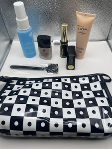 Lancome 7 pièces soin de la peau maquillage & jeu de sacs NWT Lotion Fondation Lipstick Lash