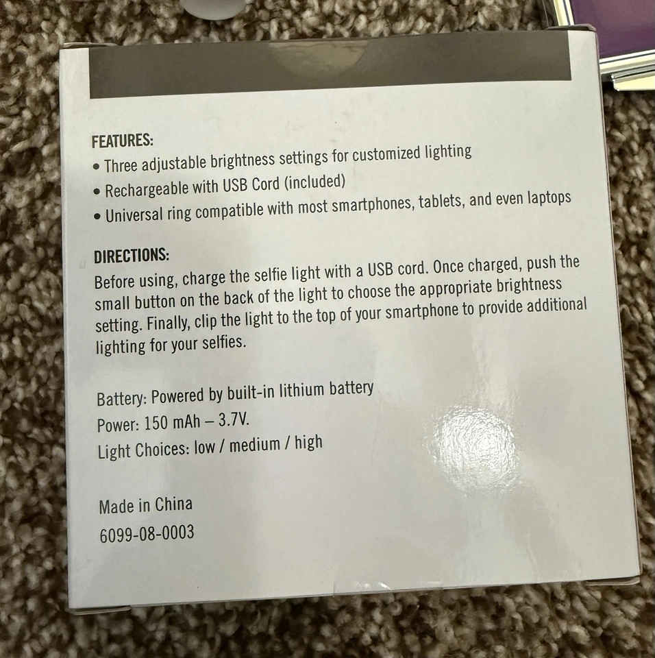 Rodan Fields Mini Mask Gift Set Redefine Reverse Soothe Mirror Selfie Light - Image 3 of 3