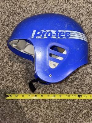Vintage Pro Tec Skateboard Bmx Extreme Sports Helmet Royal Blue