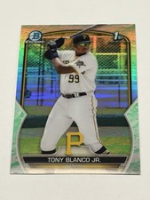 2023 Bowman Chrome Tony Blanco Jr Lunar Glow Refractor 1st #BCP-134