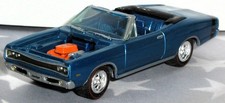 164 1969 69 Dodge Coronet Rt Convertible Rubber Tire Car Free Shipping