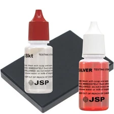 Gold Testing Acid 18K & Silver Kit Scratch Tester Stone Jewelry Test Detect USA