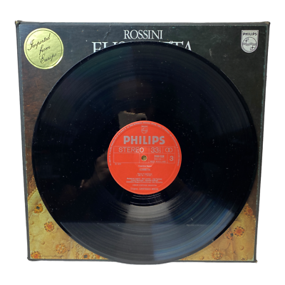 Rossini: Elisabetta Regina D'Inghilterra, Caballe, Carreras 3 LP