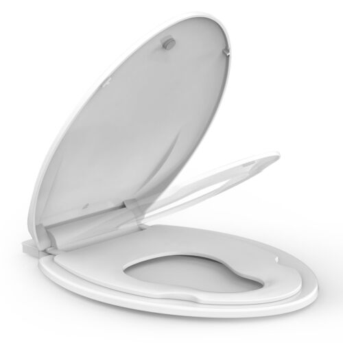 Toilet Seat W/ Toddler Seat Built in For Potty Training | White DAMAGED BOX