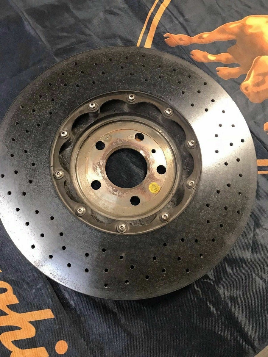 LAMBORGHINI GALLARDO FRONT LEFT L CARBON CERAMIC BRAKE DISC ROTOR 