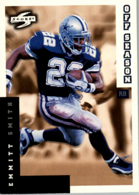 【最終価格】NFL DALLAS COWBOYS EMMITT SMITH 1998 Score Football #261 Emmitt Smith - Dallas Cowboys | eBay