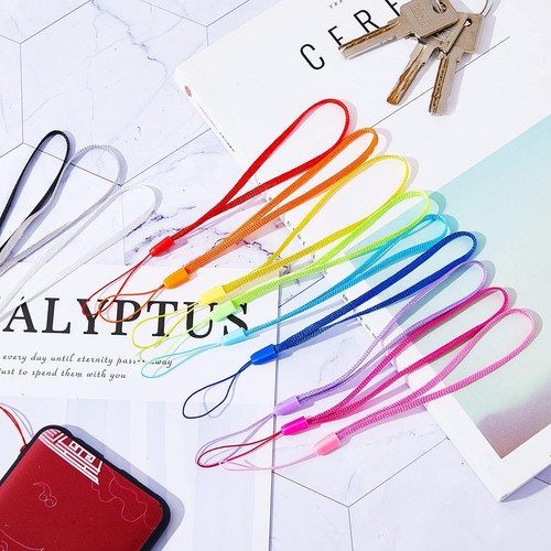 100 Pcs 7 Inch Colorful Hand Wrist Strap Lanyard for USB Keys Flash Drive - Picture 5 of 7