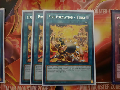 Yugioh 3*Fire Formation - Tenki WISU-EN028 Amerikanisch
