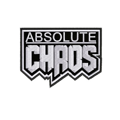 Heavy Metal Chaos Music Costume Cosplay Embroidered Patch Iron-On/Sew-On DIY