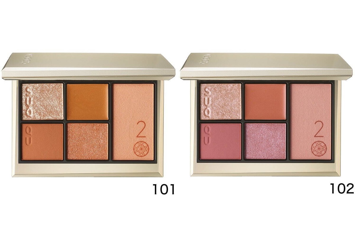 SUQQU 宙愁 2回使用 SUQQU] Limited-edition 20TH ANNIVERSARY EYE & BLUSH COMPACT