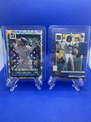 #ad cody bellinger 2022 Donruss clear Max Muncy Donruss 1 250 trending🔥🔥 $8.99