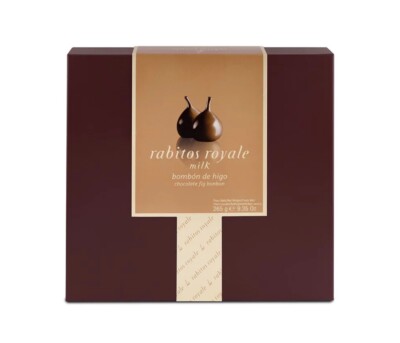 Rabitos Royale Milk Chocolate Covered Figs 265 Gr (15 Pieces)