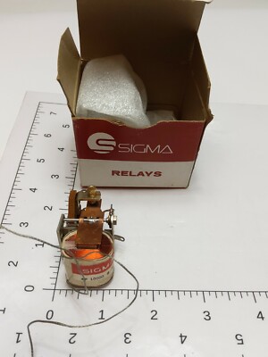 VINTAGE SIGMA RELAY 4F-10000S-SIL (USED)